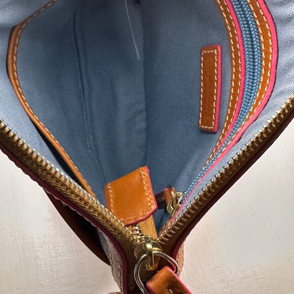 Dooney & Bourke Disney Park Life Attraction Graphic Pink Crossbody Bag - Picture 7 of 10